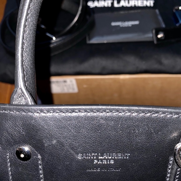 Saint Laurent Sac De Jour Nano in Grain Leather - Picture 8 of 8